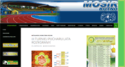 Desktop Screenshot of mosir.kutno.pl