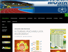 Tablet Screenshot of mosir.kutno.pl