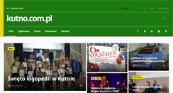 Desktop Screenshot of kutno.com.pl