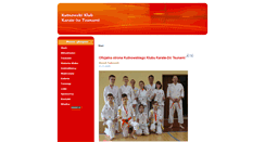 Desktop Screenshot of karate-tsunami.kutno.pl