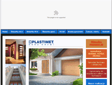 Tablet Screenshot of plastimet.kutno.pl