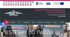 Desktop Screenshot of mzk.kutno.pl